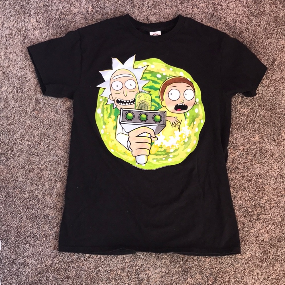 Woman’s small Rick and Morty shirt